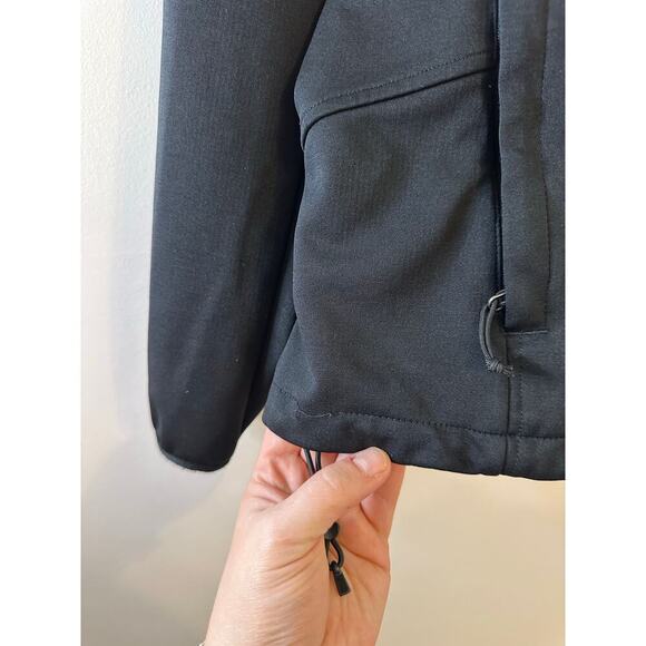 The North Face Womens Apex Soft Shell Black Full Zip Stretch Jacket Large - Picture 4 of 7